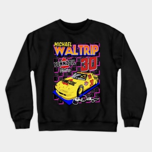 Michael Waltrip Pennzoil Retro Nascar Design Crewneck Sweatshirt